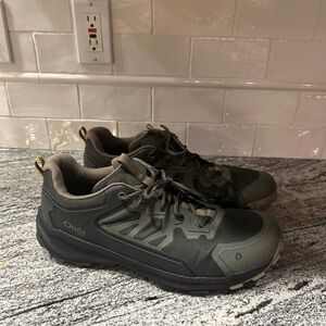 Men’s Oboz Katabatic Low B-Dry Waterproof Hiking Outdoor Shoes Size 12